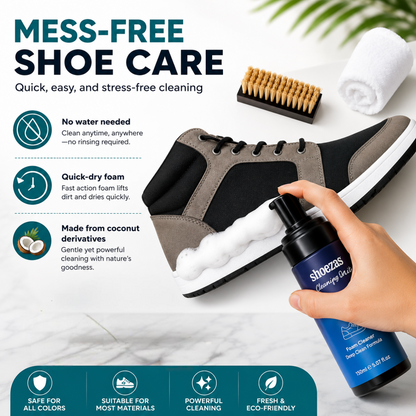 🧼 ShoeShine Pro™ – Premium Waterless Shoe Cleaner ✨