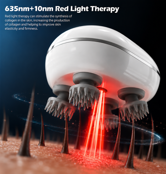 Rechargeable Waterproof Scalp Massager™ – Relax, Refresh & Rejuvenate