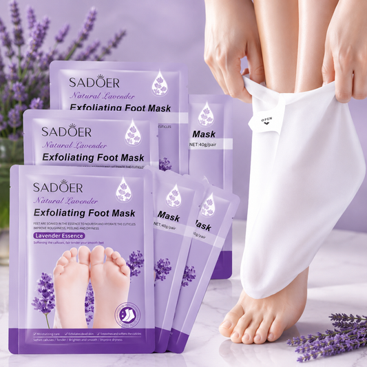 SeoulSkin Glycolic Acid Foot Peeling Mask (1 Pair), Korean Peeling & Exfoliating | Deep Exfoliation with Glycolic Acid, Removes Dead Skin, Cruelty-Free, Foot Peel Off Mask