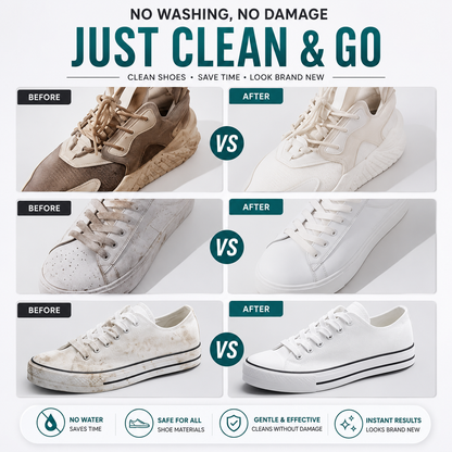 🧼 ShoeShine Pro™ – Premium Waterless Shoe Cleaner ✨