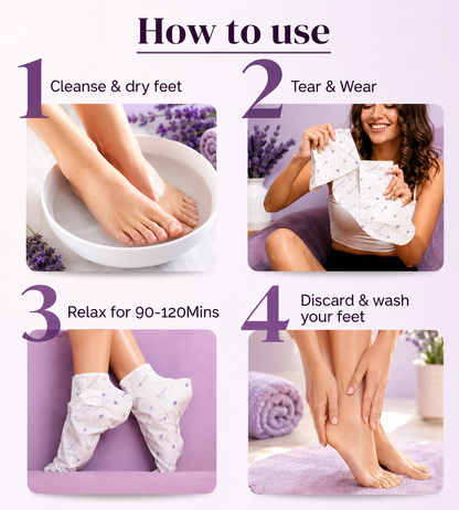 SeoulSkin Glycolic Acid Foot Peeling Mask (1 Pair), Korean Peeling & Exfoliating | Deep Exfoliation with Glycolic Acid, Removes Dead Skin, Cruelty-Free, Foot Peel Off Mask